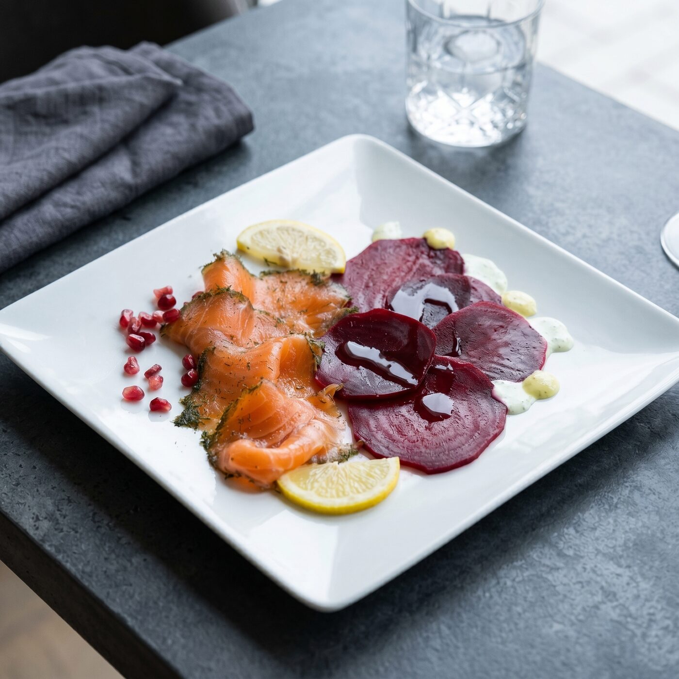 Carpaccio di salmone